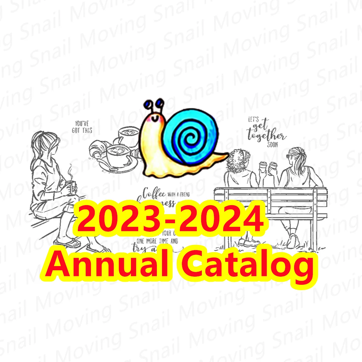 

Май 2023 года по апрель 2024 года, новый каталог кофе с друзьями, прозрачные бриллианты и металлические Вырубные штампы, Скрапбукинг для изготовления карт