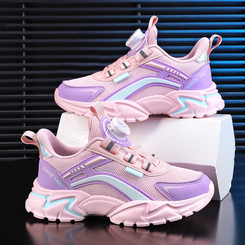 New Arrival Kids Sneakers Mesh Children Running Shoes Breathable Sports Boys Girls Shoes Lightweight Kids Toldder Tenis Shoes