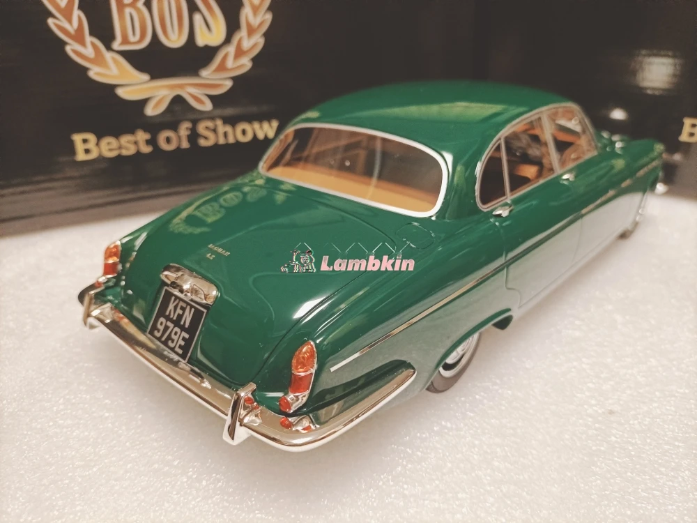 Bos 1/18 для Jaguar 420G Mark X Британский Зеленый Ягуар 10-го поколения модель лимузина