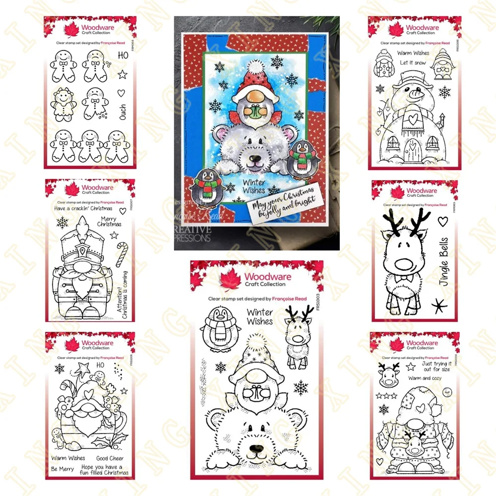 

Stamps and Dies New Arrival 2023 Scrapbook Diary Decoration Stencil Embossing Template DIY Greeting Card Handmade Funtime Gnome