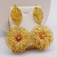 2022 fashion round hoop earrings for women clip on earrings dangle big earring african wedding party gifts