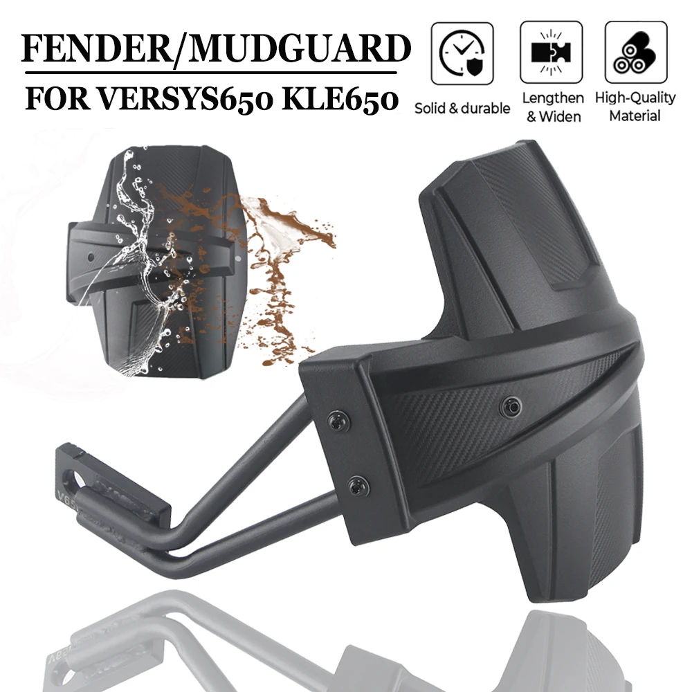 

Mudguard For Kawasaki Versys 650 KLE650 2015-2021 Versys650 KLE 650 Motorcycle Rear Fender Mud Splash Guard Protector Cover Back