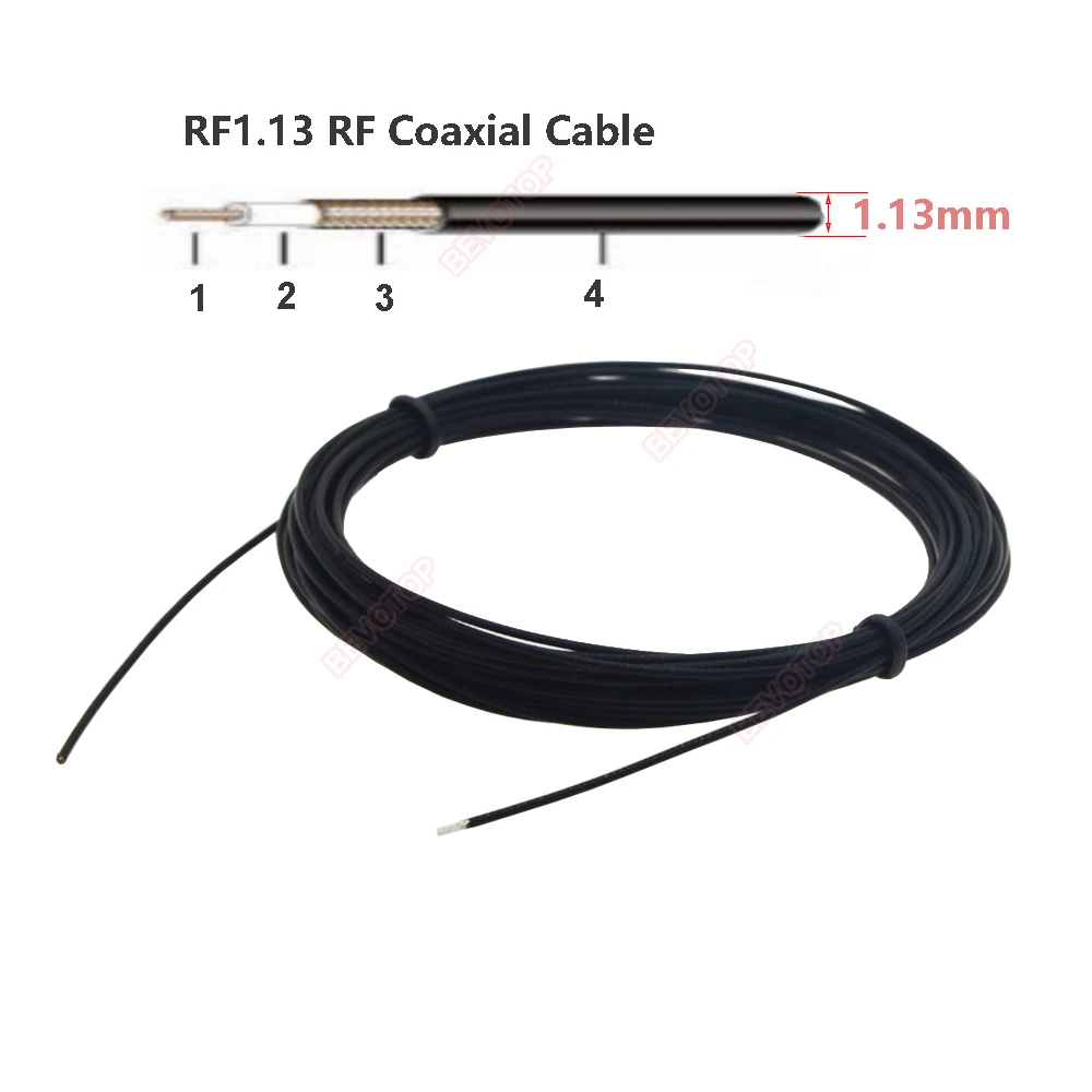 2 шт./лот F коннектор для u.FL/IPX/IPEX4 MHF4 Гнездовой Разъем Pigtail RF1.13 RF коаксиальный