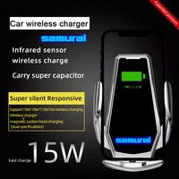 smart induction wireless charging car phone holder logo light for suzuki samurai jimny alto swift vitara baleno accessories