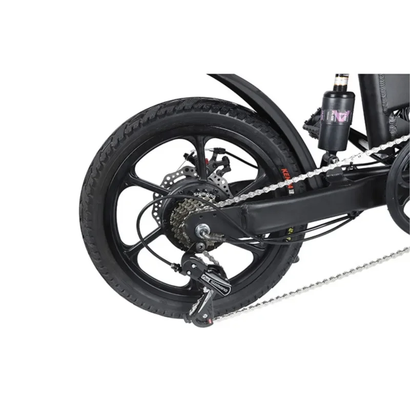 Велосипед де вилл Электрический складной портативный для взрослых