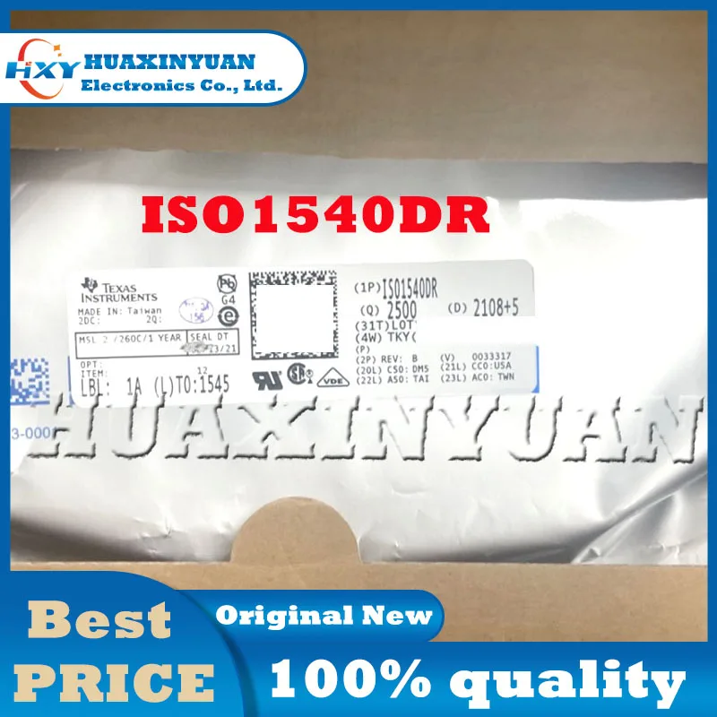 

1 шт./партия, цифровой изолятор ISO1540DR SOP8 IS ISO15 ISO154 ISO1540 ISO1540D, новый и оригинальный Ic-чип