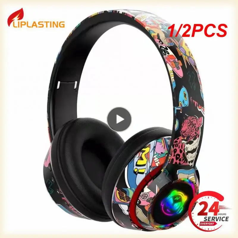 

1/2 шт., беспроводные наушники с микрофоном