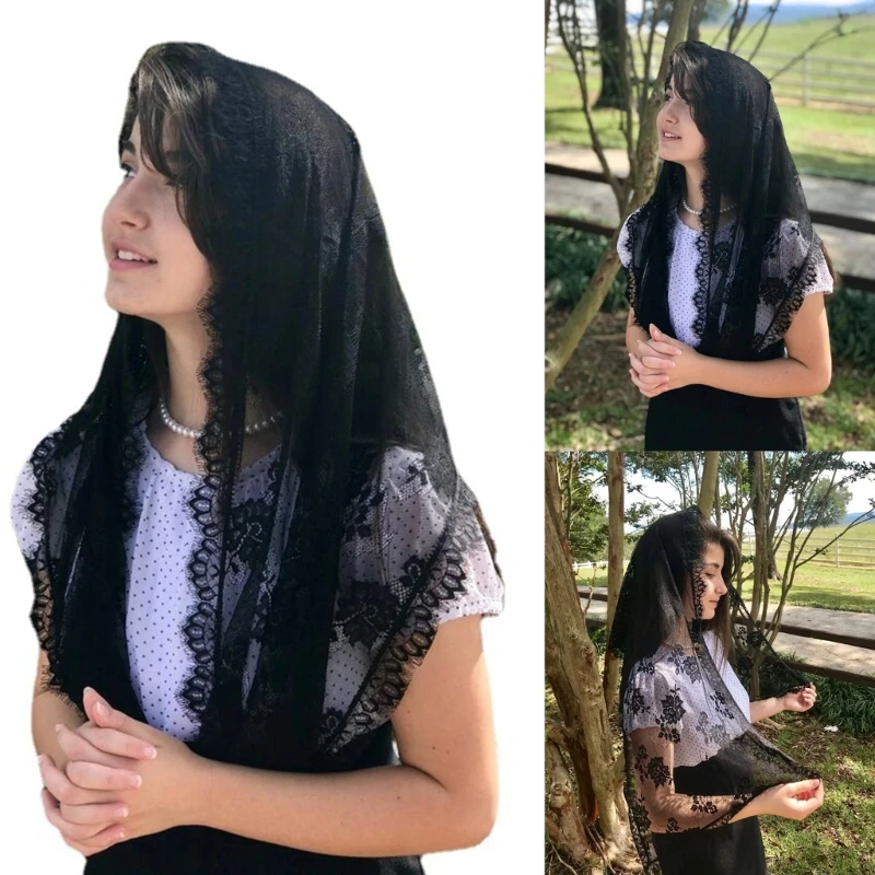 Рисунок 2 - Женская легкая шаль с цветочным узором для мамы