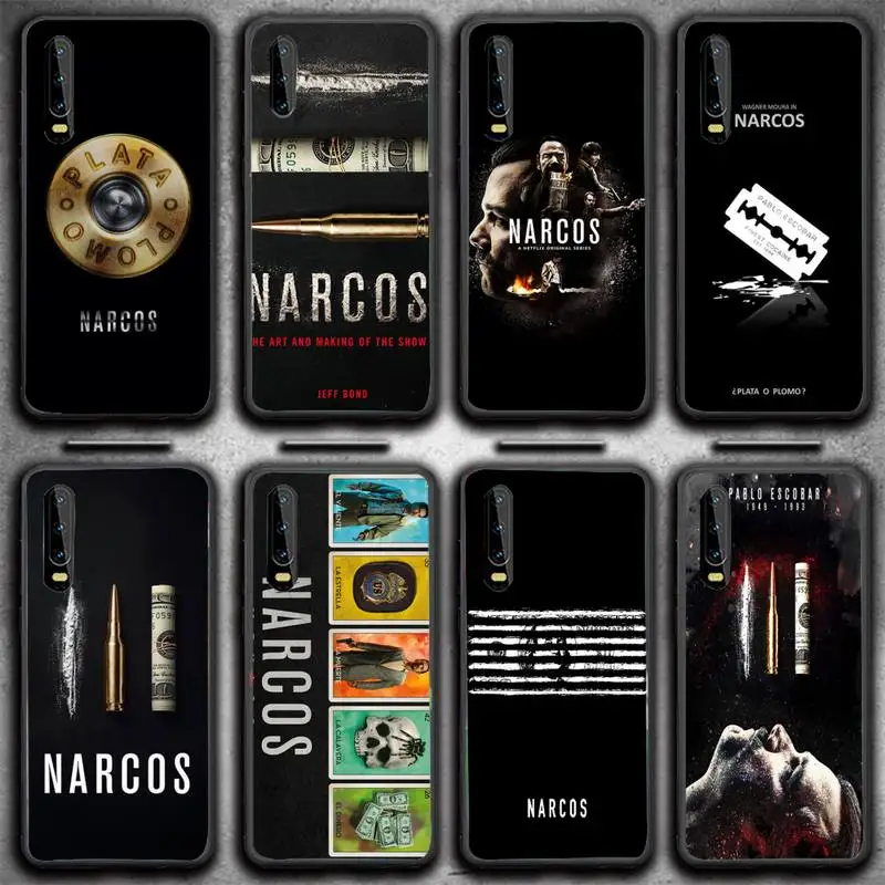 Чехол NARCOS для телефона с мексиканским ТВ-шоу Huawei G7 G8 P7 P8 P9 P10 P20 P30 Lite Mini Pro P Smart Plus |