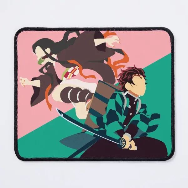 

Коврик для мыши Tanjiro And Nezuko, компьютерный игровой коврик для клавиатуры и геймера, Настольный коврик для мыши с аниме, компьютерный мужской к...