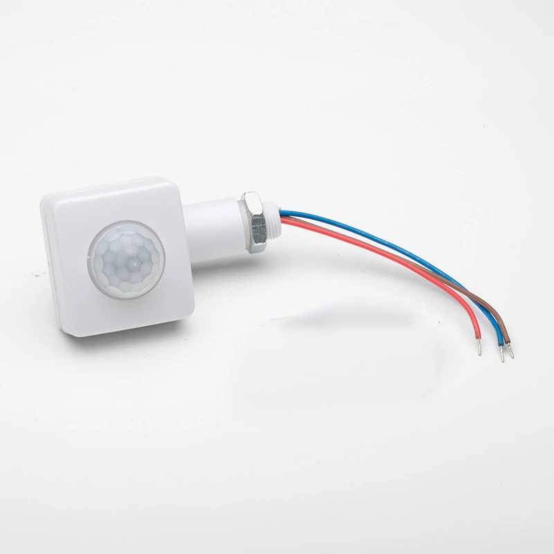 AC85-265V IP65 датчик движения регулируемый PIR-переключатель ультратонкий телефон PIR