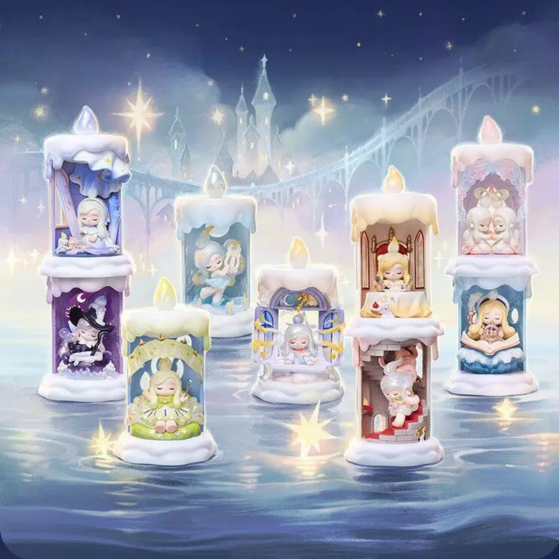 Коллекционная фигурка Pop Mart Chaka Candlelit Wander Series: модная загадочная коробка-сюрприз, настольное украшение, подарок для девочек (art.: 3920d9edbbd87) - 3920d9edbbd87