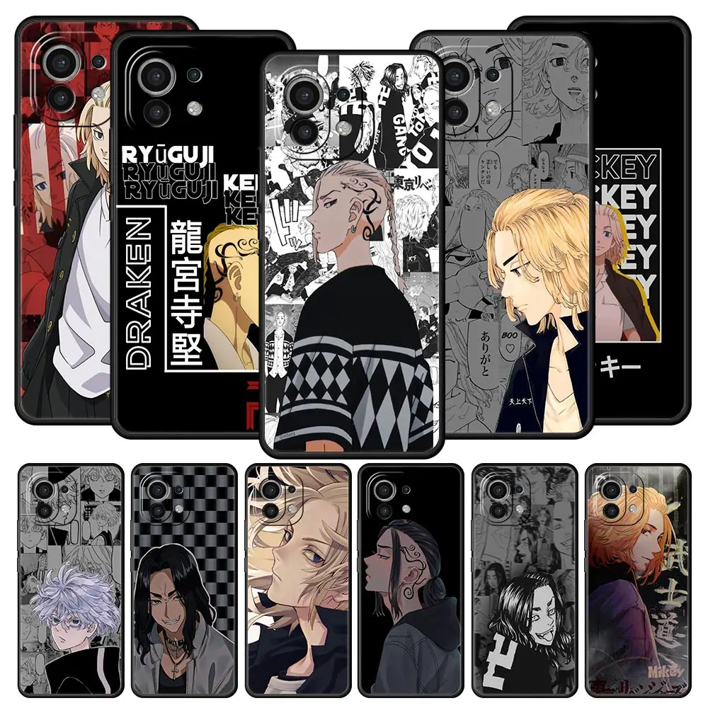 

Japan Anime Tokyo Revengers Phone Case For Xiaomi Poco X3 NFC M3 M4 F4 X4 Pro 5G F3 GT Mi 12 11T 10 9T 10T Lite 11 Ultra Cover