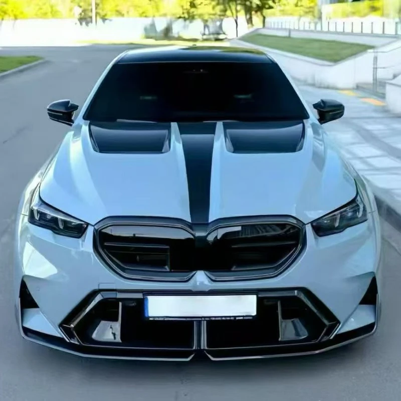 Фото Новый индивидуальный комплект двигателя для BMW M5 G90 G99, модифицированный капот в стиле APN из сухого карбона №4