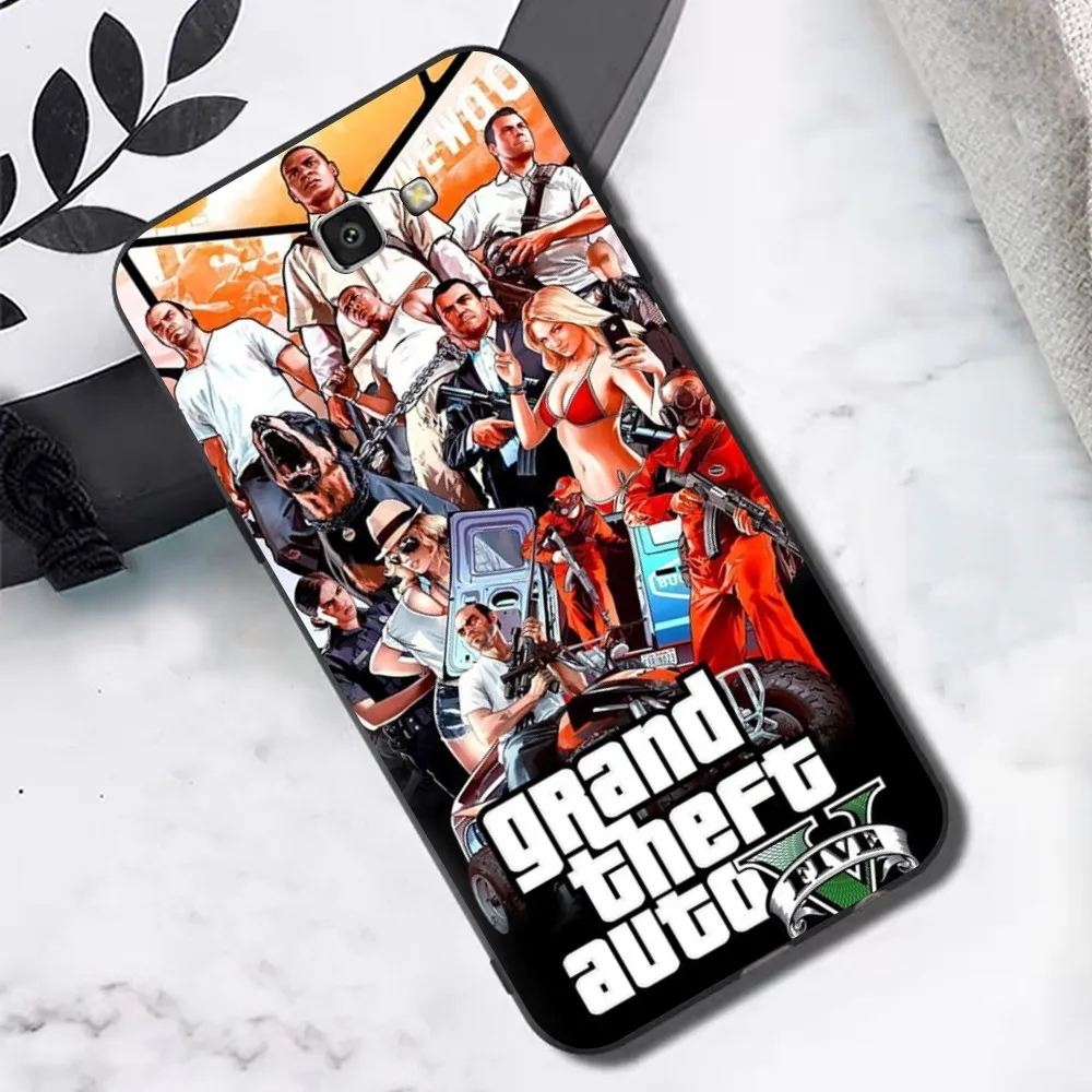 Hot Game GTA V Phone Case For Samsung J 7 Plus 7core J7 Neo J6 Prime J4 J5 Mobile Cover