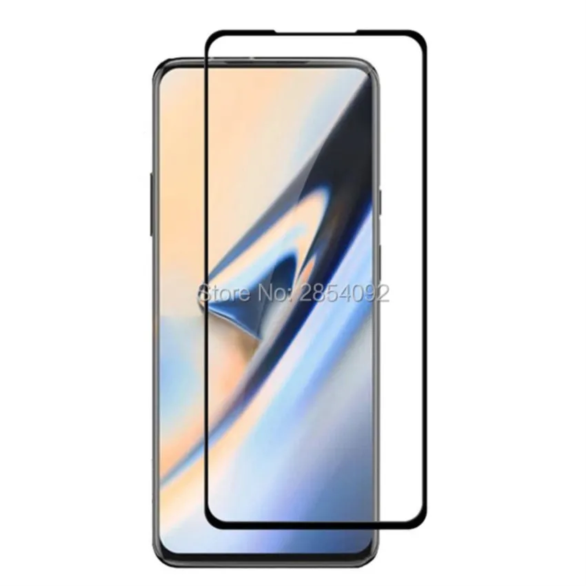 3d curved tempered glass for oneplus 7 pro full cover protective film screen protector on the for oneplus 7pro guard protection