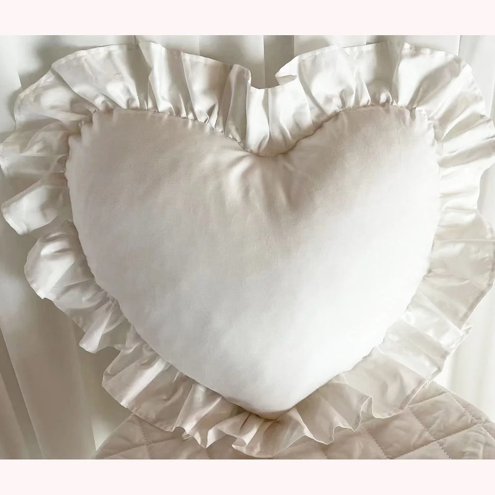 

Хлопковая подушка-сердце