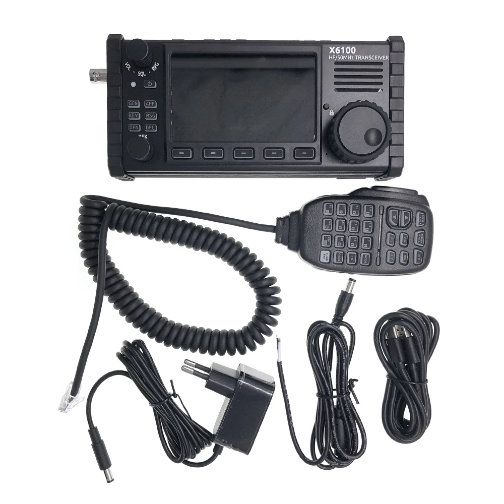 Xiegu X6100 50MHz HF Transceiver All Mode Transceiver Portable SDR Shortwave Transceiver with Antenna Tuner enlarge