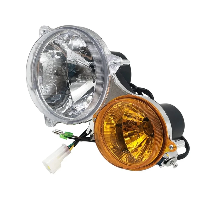 ATV Quad Left+Right Headlight Head Light For HISUN MASSIMO YS MSU TSC 500Cc 700Cc HS500 HS700 enlarge