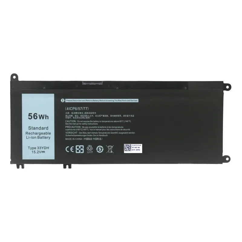 Аккумулятор New33YDH для ноутбука DELL Inspiron 17 7778 7779 7773 15 7577 G3 3579 5587 3779 7588 P30E Series