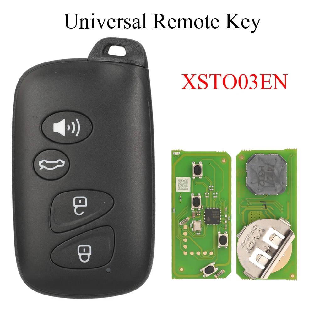 Универсальный автомобильный брелок jingyuqin XSTO03EN Xhorse VVDI для автомобиля смарт-брелок