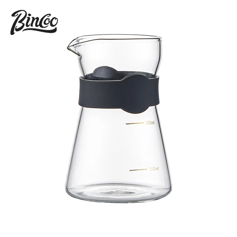 

Bincoo 300ML Coffee Kettle with Stainless Steel Filter Drip Brewing Hot Brewer Coffee Pot Dripper Barista Pour Over Coffee Maker