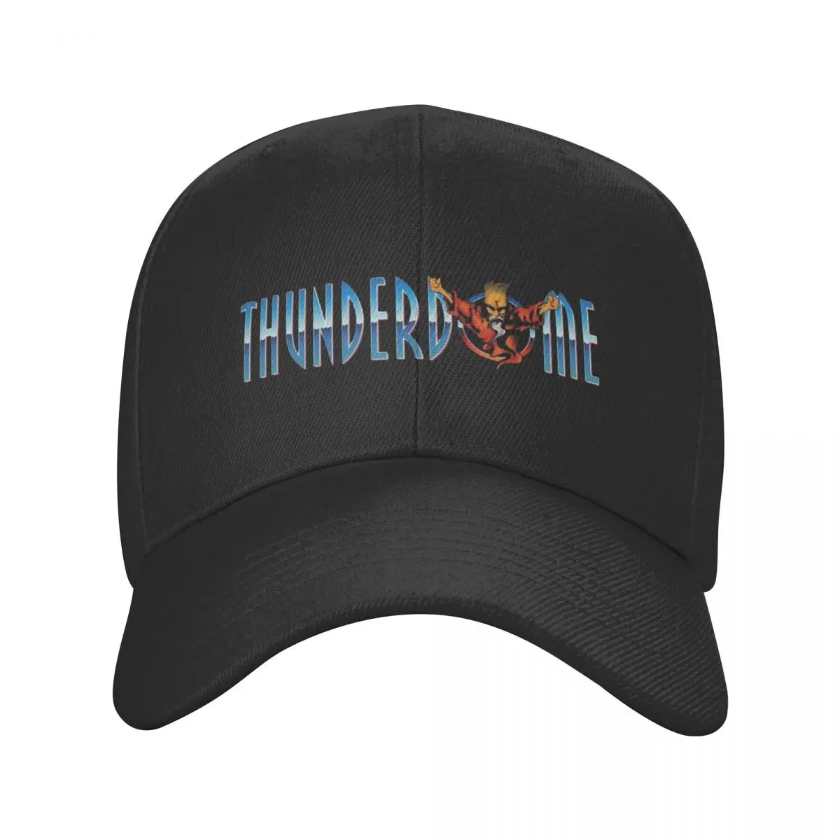 

New Custom Thunder-dome Logo Baseball Cap Sports Men Women's Adjustable Hardcore Tec-hno And Ga-bber Dad Hat Spring