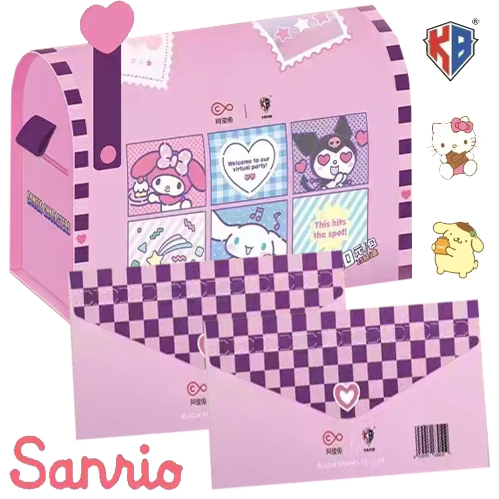 KABAO Sanrio Ticket Stub Card для детей Kuromi Pompom Purin Pochacco Fresh Lovely Аниме Коллекция персонажей