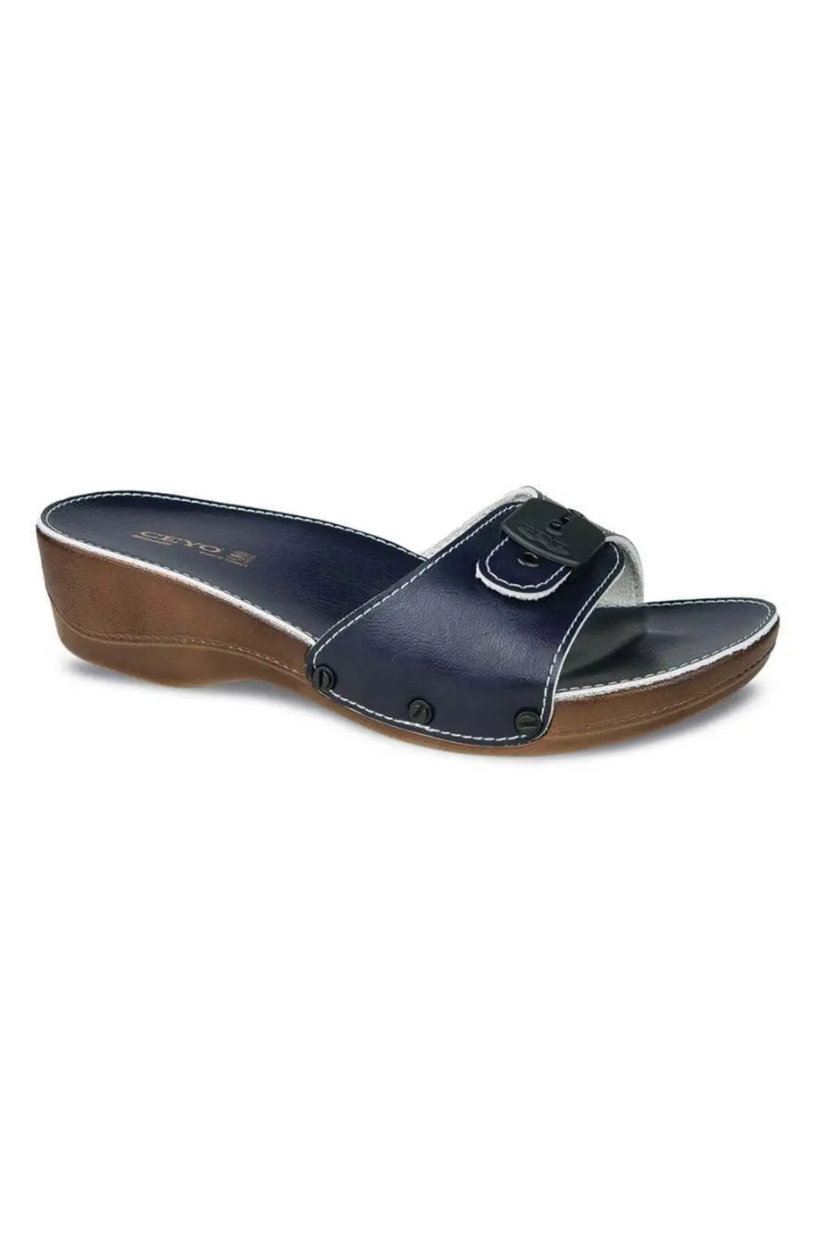 

Mınellı Heels Rk-302 Women Slippers--Navy Blue-37