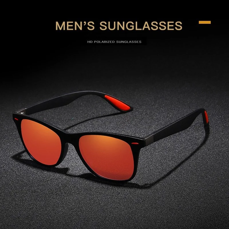

Men Classic Polarized Sunglasses Square Frame Outdoor Sports Fishing Driving Sun Glasses Women Male Goggle UV400 Gafas De Sol