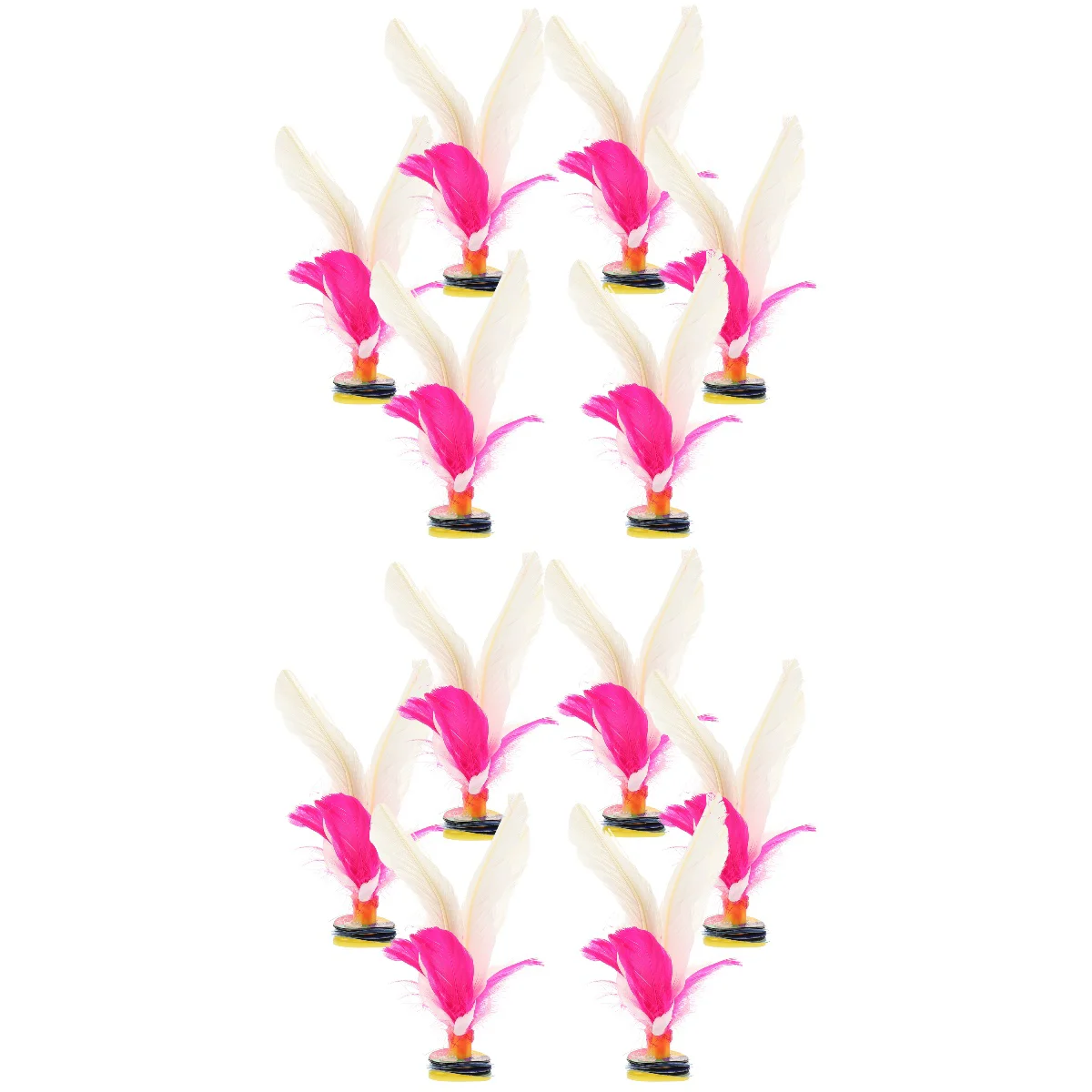 

12 Pcs Leisure Entertainment Chinese Kick Shuttlecock for Kids Sporting