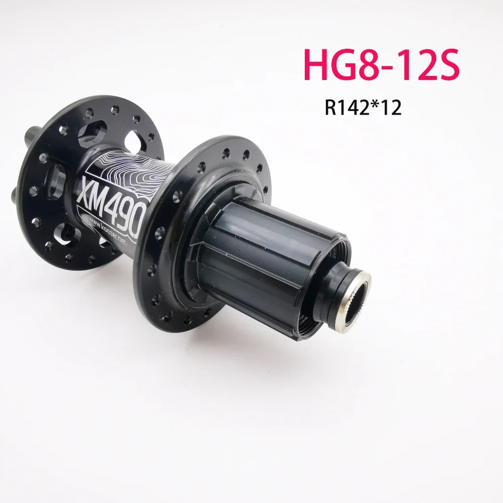 Ступица велосипедная Koozer xm490hub, 4 подшипника, передняя и задняя, QR 32 отверстия, дисковый тормоз 8 9 10 11 12 Скоростей XD MS HG 9 мм 10 мм (art.: 3920c540c8dfe) - 3920c540c8dfe