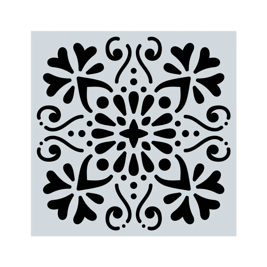 

Трафареты с мандалами eTya 15 см