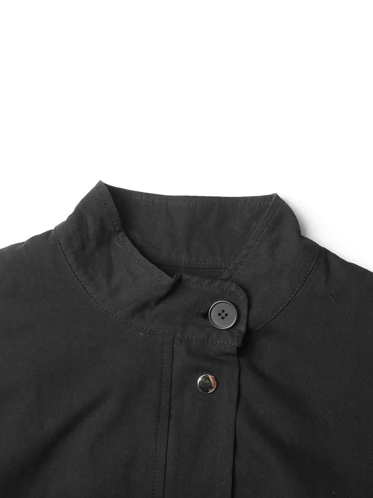 Женский однотонный Тренч на завязках с длинным рукавом и отворотом