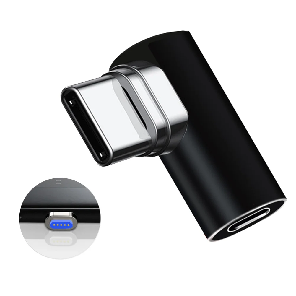 

1PC USB-C Adapter Type C USB Type C Durable Aluminium Alloy Portable Connector for