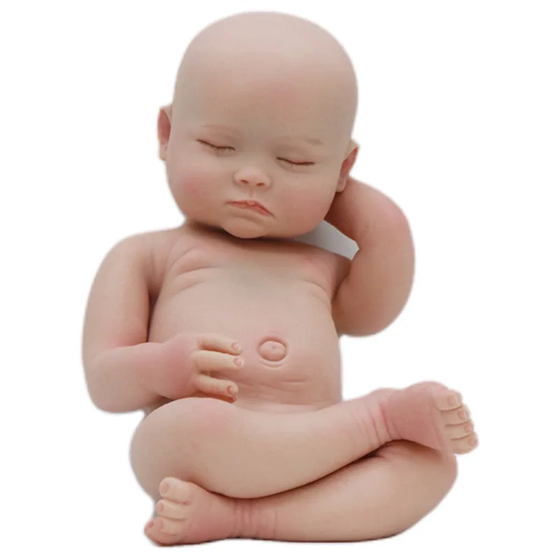 

18-inch color drawing reborn doll girl 3D skin kit can be casually DIY reborn doll accessories