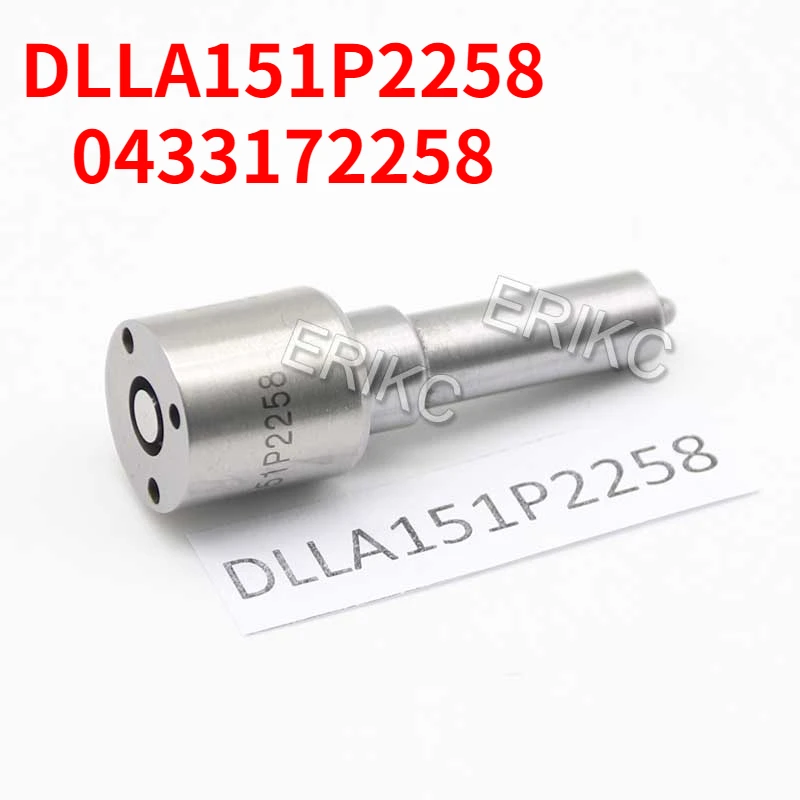 

0445110434 Форсунка системы впрыска с общей топливной магистралью DLLA151P2258 0433172258, наконечник форсунки для дизельного топлива DLLA 151 P 2258 для 0 445 110 434