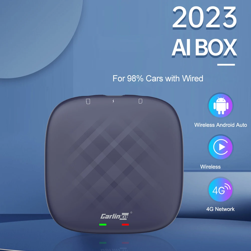 

Беспроводной адаптер для ТВ-приставки с искусственным интеллектом QCM 8-ядерный 6125 ЦП Bluetooth-совместимый Carplay Android автобокс WiFi 2,4 + стандартный GPS Glonass