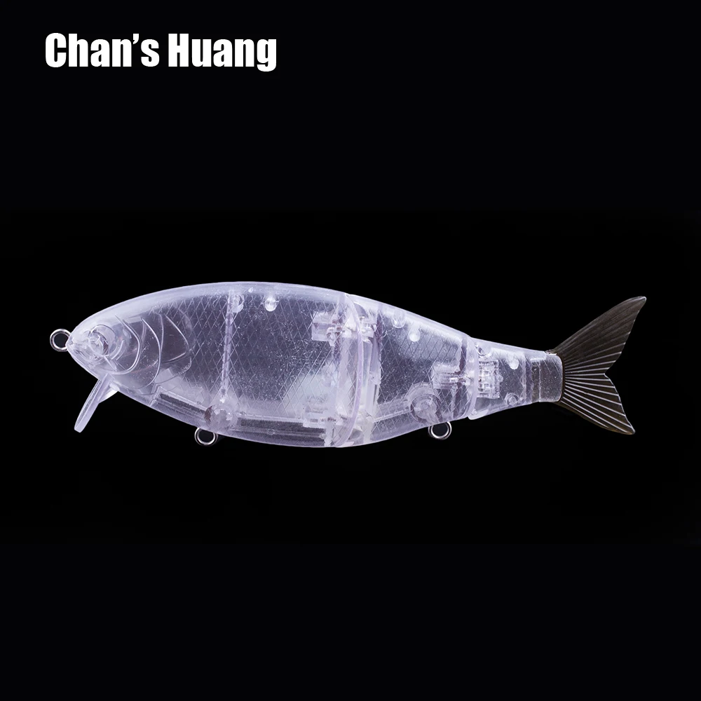 Chan's Huang DIY Blank Glide Swimbait Artificia Fishing Lure 18.5CM 60G Wholesale Price Pike Musky Bass Unpainted Wake Baits enlarge