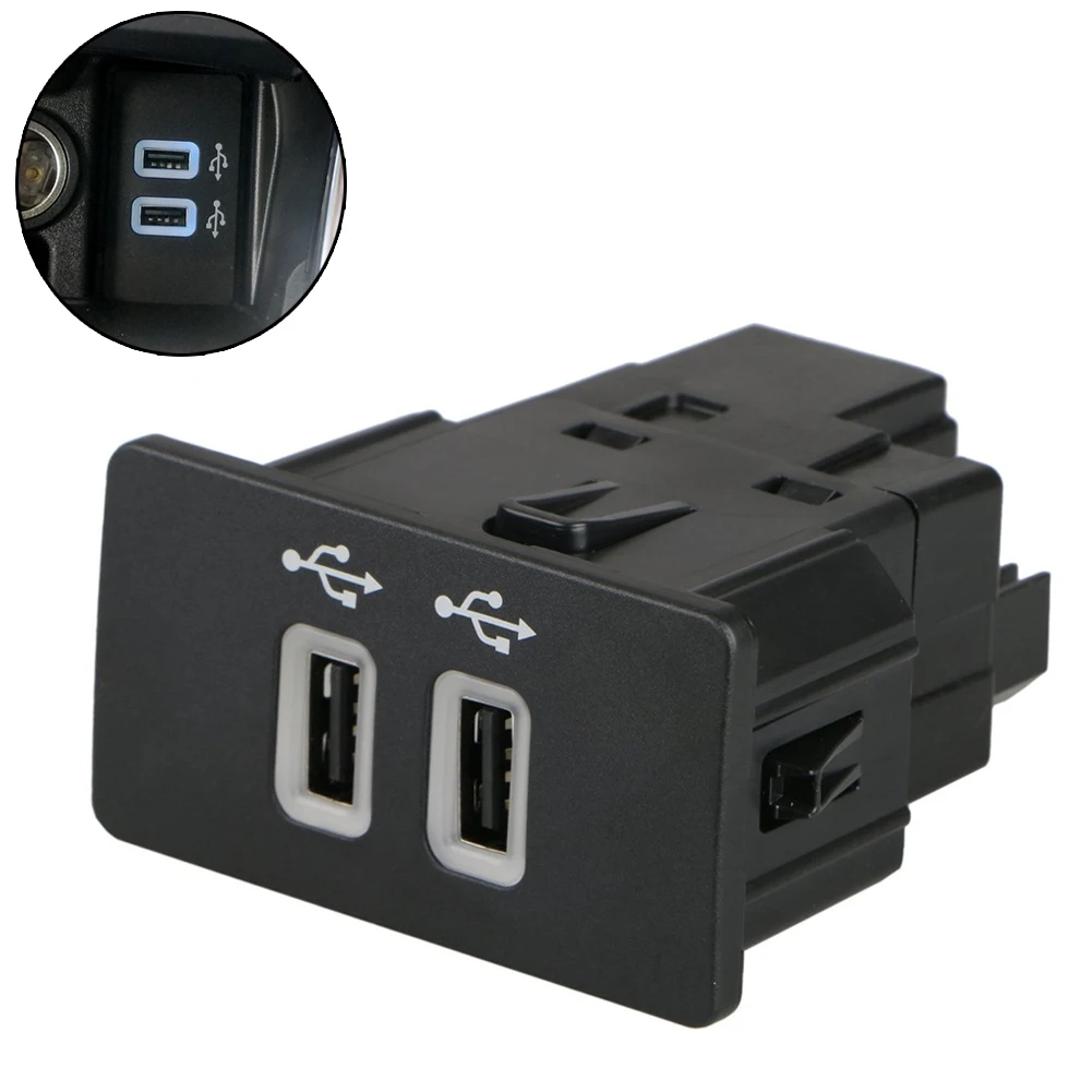 

1 шт., двойной USB-интерфейс для мультимедийного модуля, интерфейс Sync3 для Ford F-150 F-250 F-350 F-450 2016-2020 #