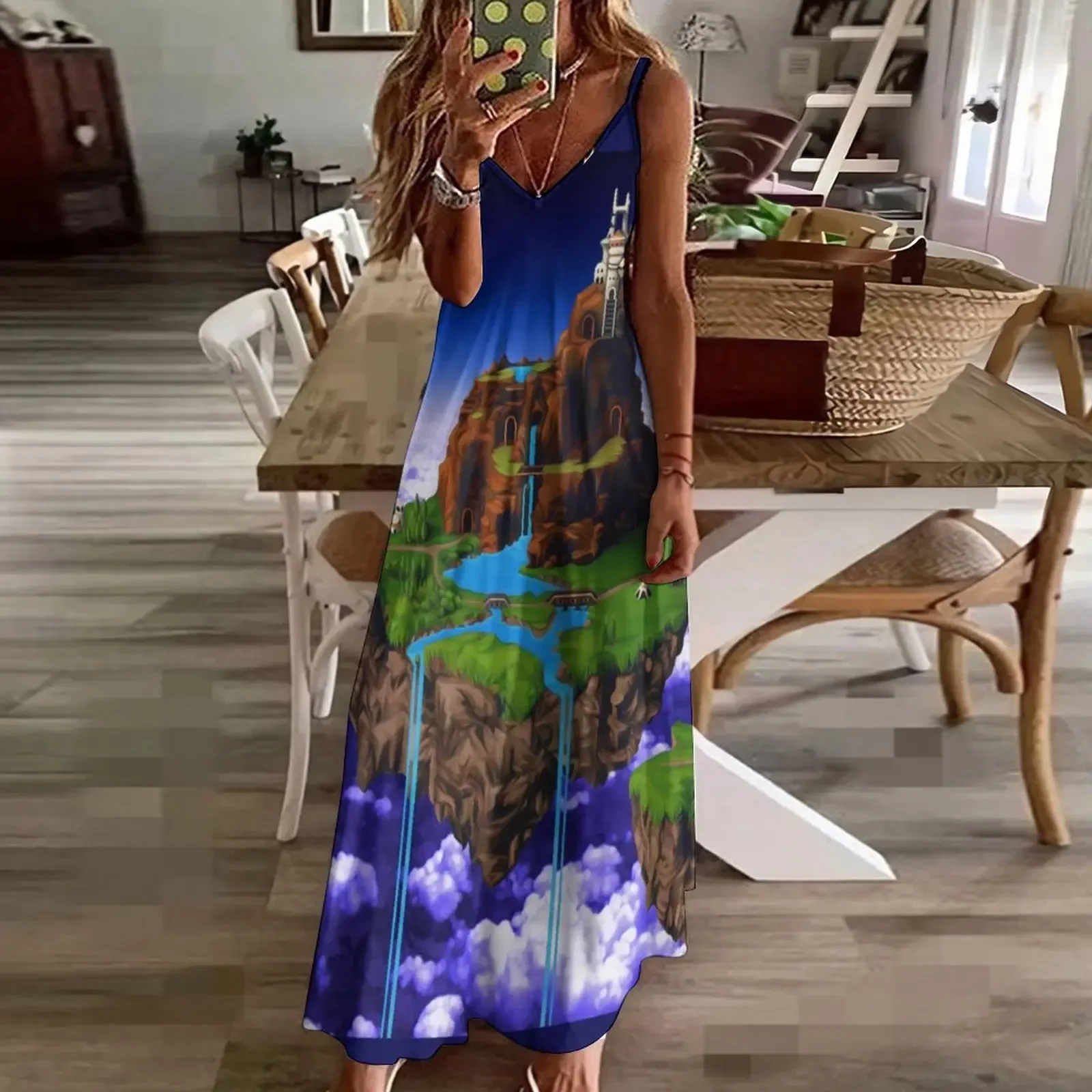 Платье Kingdom of Zeal Chrono Trigger из полиэстера