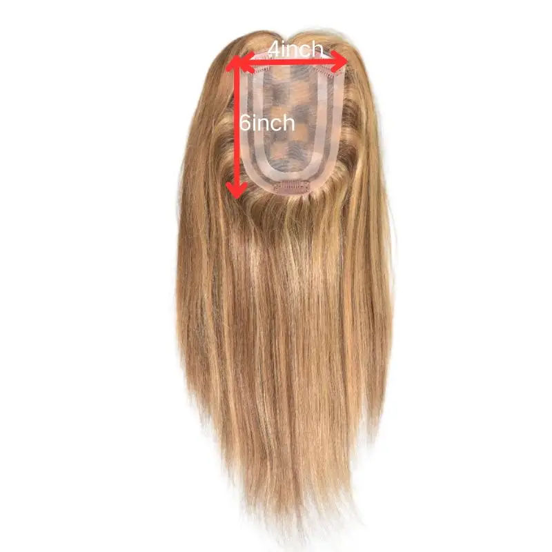 Топпер из натуральных волос для мужчин размер головы 25 - 76 см цвет черный