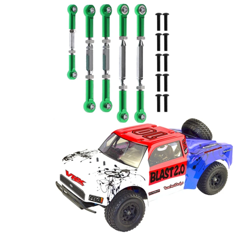 A23F-5 шт. металлический стержень сервопривода для VRX Racing RH1043 RH1045 RH1043SC RH1045SC RH817 RH818