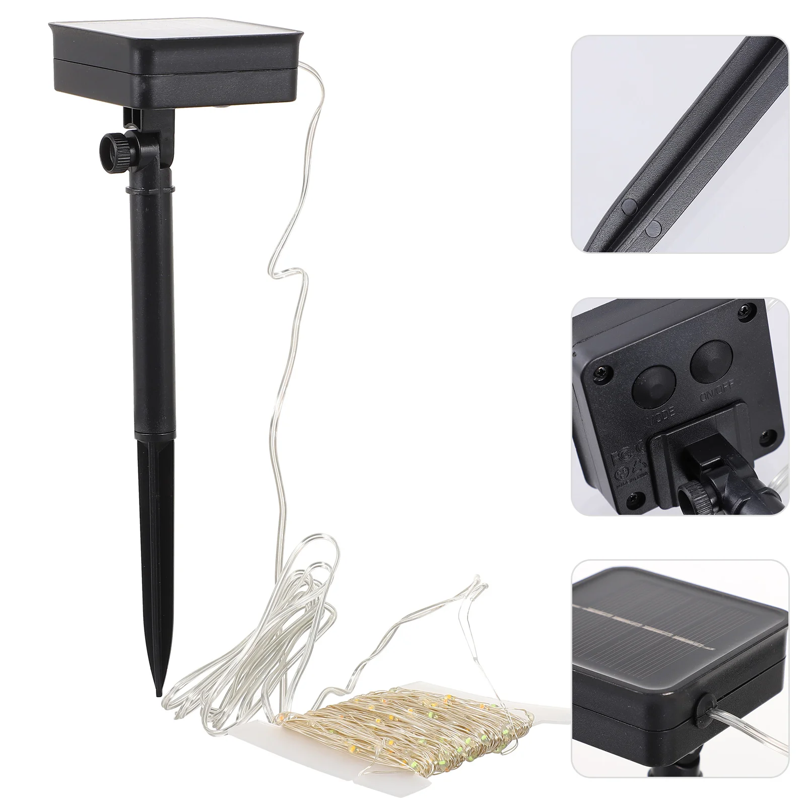 

1pc Exquisite Decorative Creative Solar Powered String Lights Solar Powered Lights