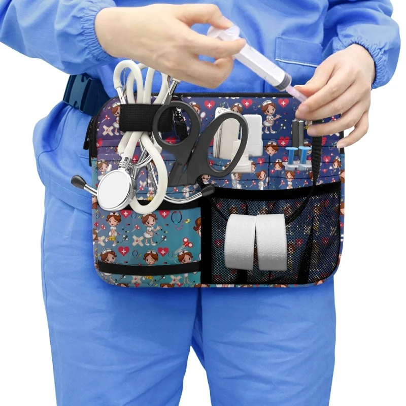 

Сумка поясная женская с дополнительным карманом, органайзер на пояс