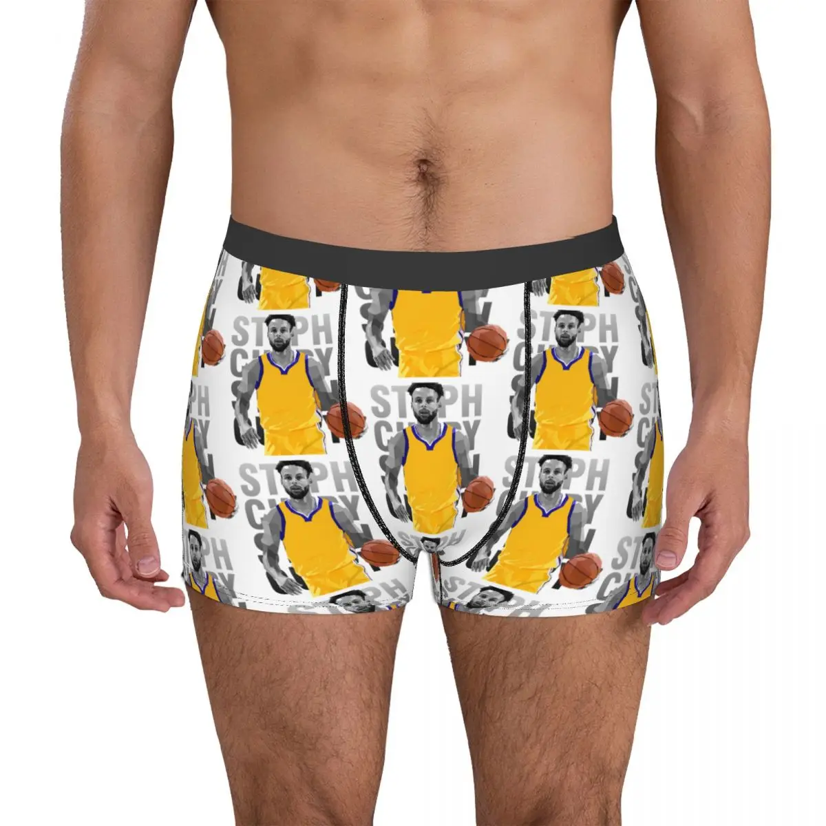 

Sexy Underclothes Stephens And Currys Mengshen Mengku 2023 Basketball Stars Spring Wearable Men's Boxer Briefs Top Quality