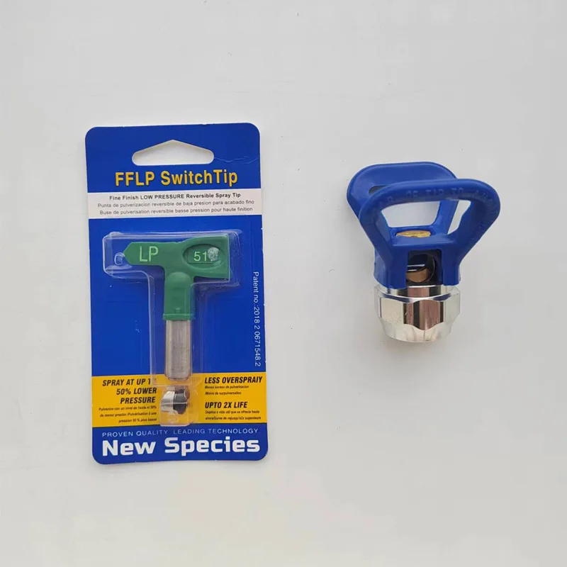 

LP low pressure tip holder airless paint sprayer accessory gun nozzle with guard
