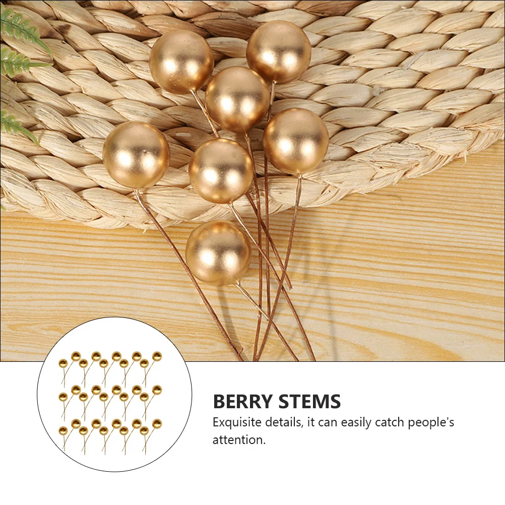 200 шт. венок из пеноматериальных ягодов Рождественская гирлянда искусственный