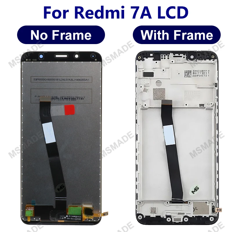100% Оригинальный ЖК-дисплей для Xiaomi Redmi 7 7A сенсорный экран 8 дисплей 8A