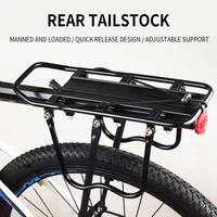 bicycle luggage carrier cargo rear rack cargo seat shelf holder bicycle rack stand support with mount tools